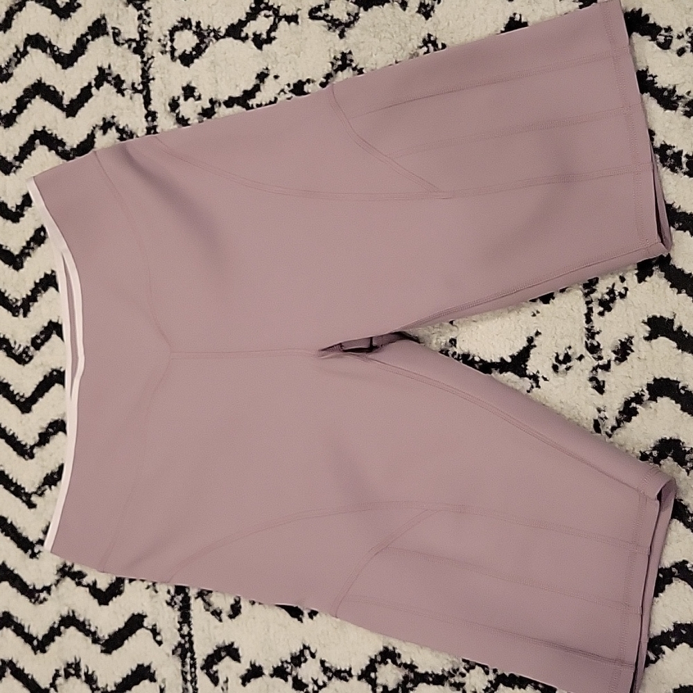 NWOT Free People Movement lavender biker shorts size M
